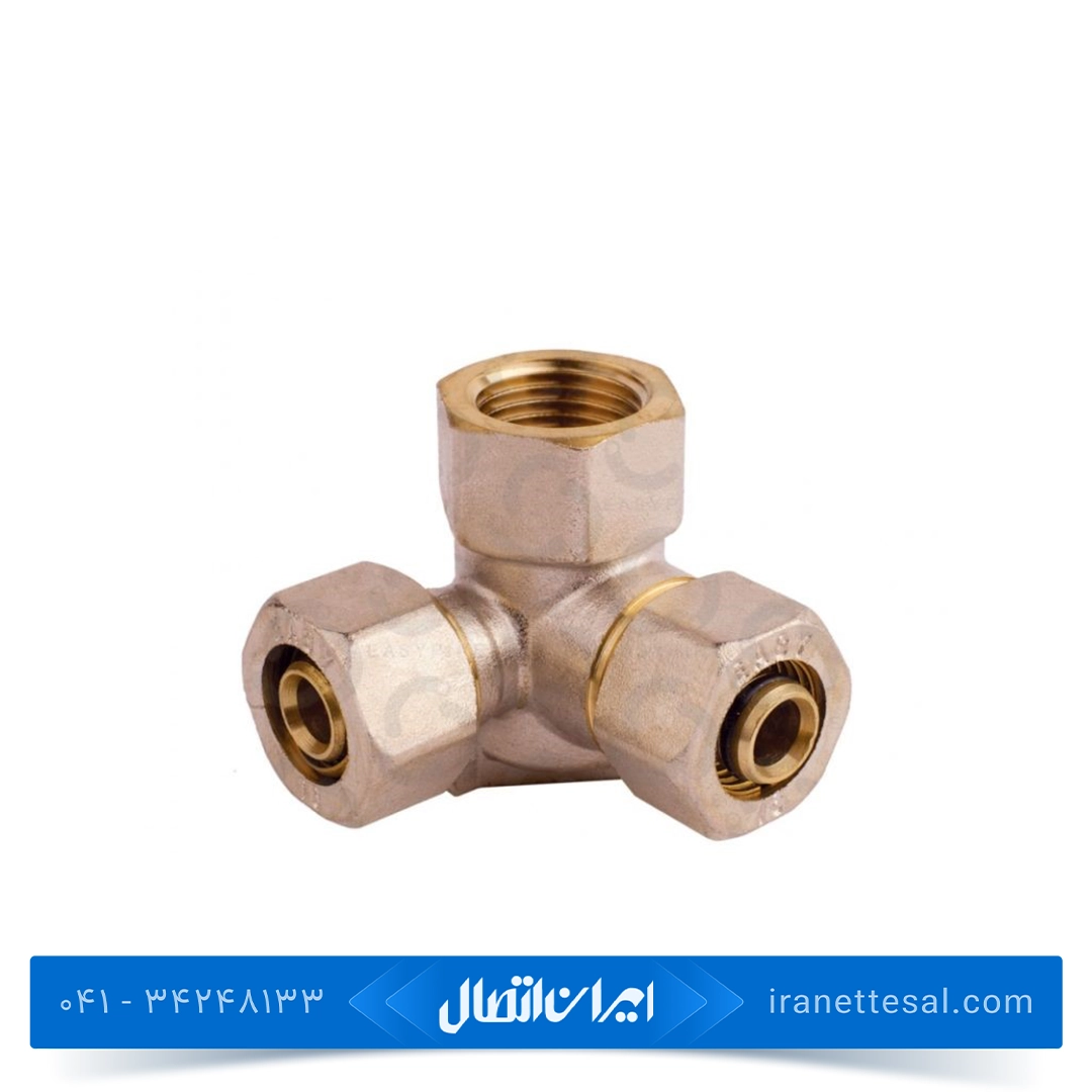 سه راه 90 صفحه دار توپیچ کوپلی ایزی پایپ