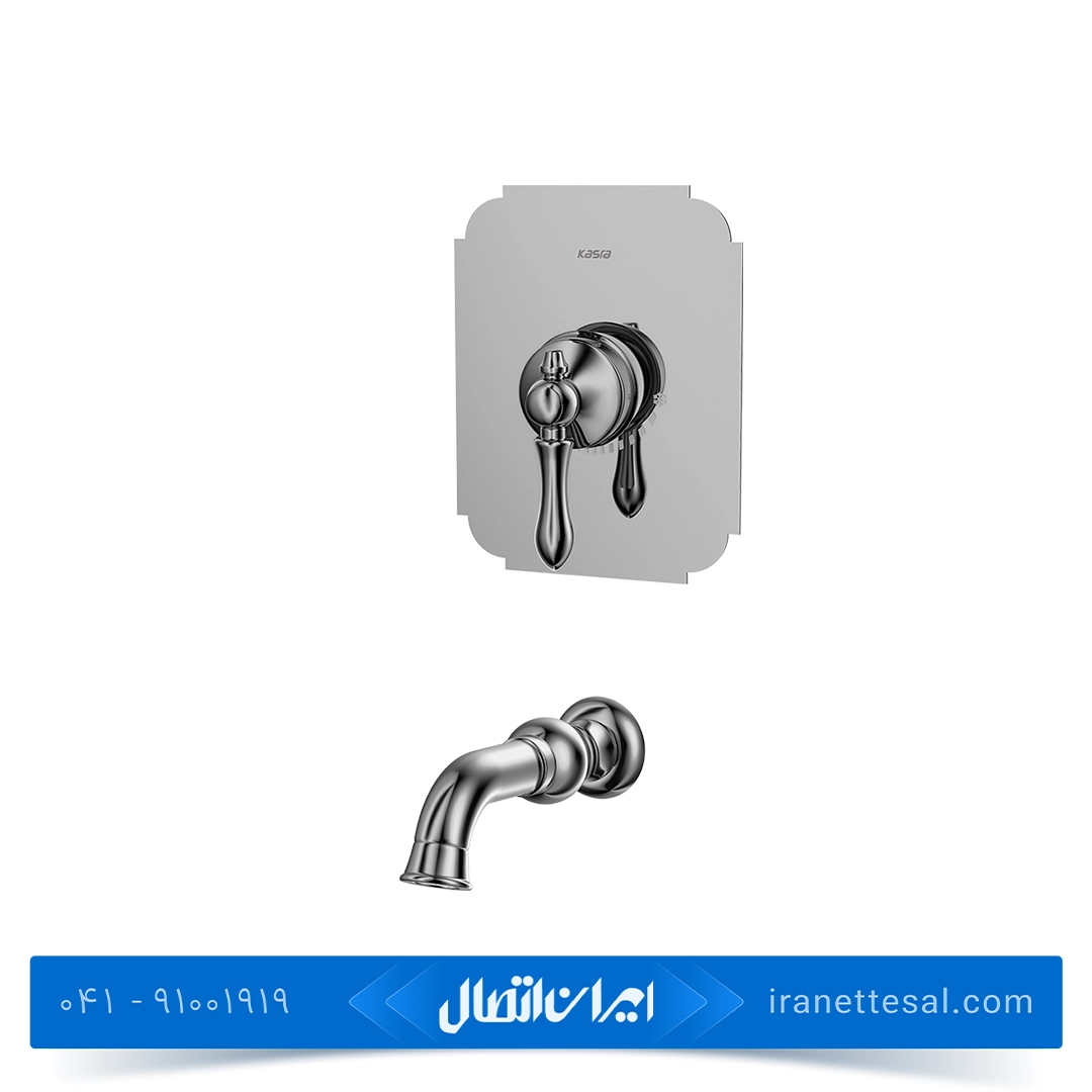 شیر روشویی توکار کسری مدل ناپل