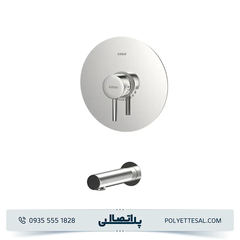 شیر روشویی توکار کسری مدل کوئین