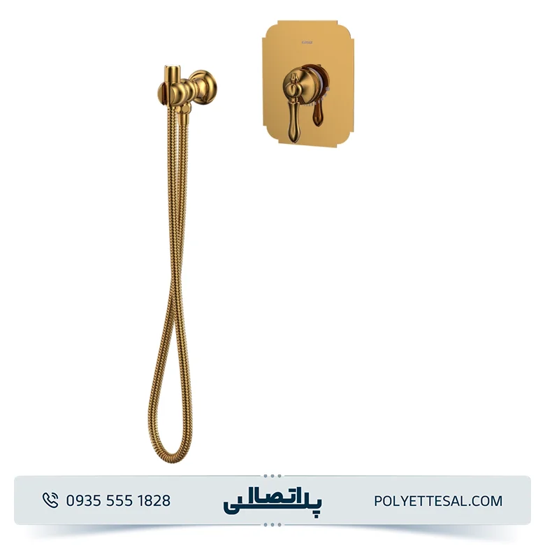 شیر توالت توکار کسری مدل ناپل