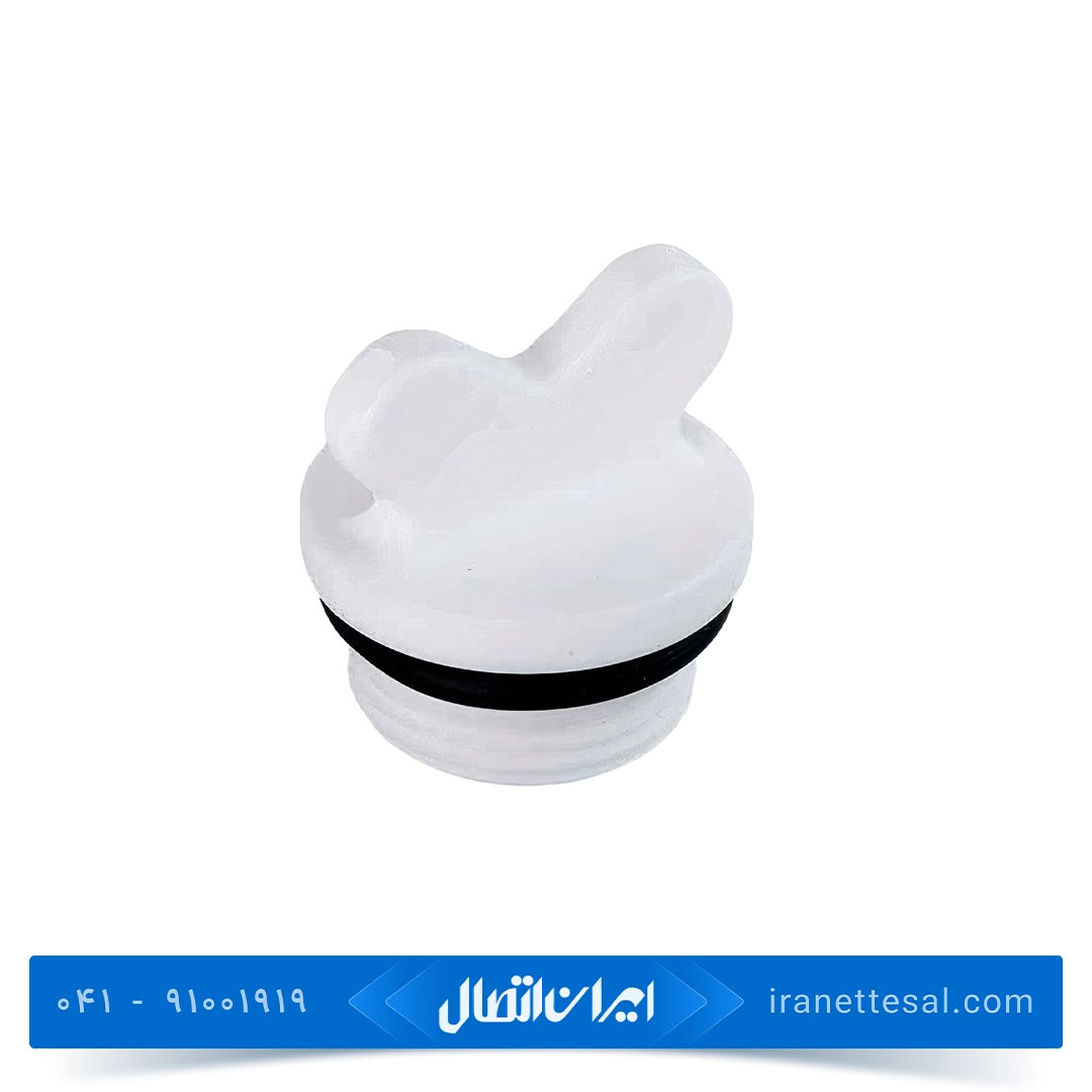 درپوش پایه کوتاه پلاستیکی اُرینگ دار نیوپایپ