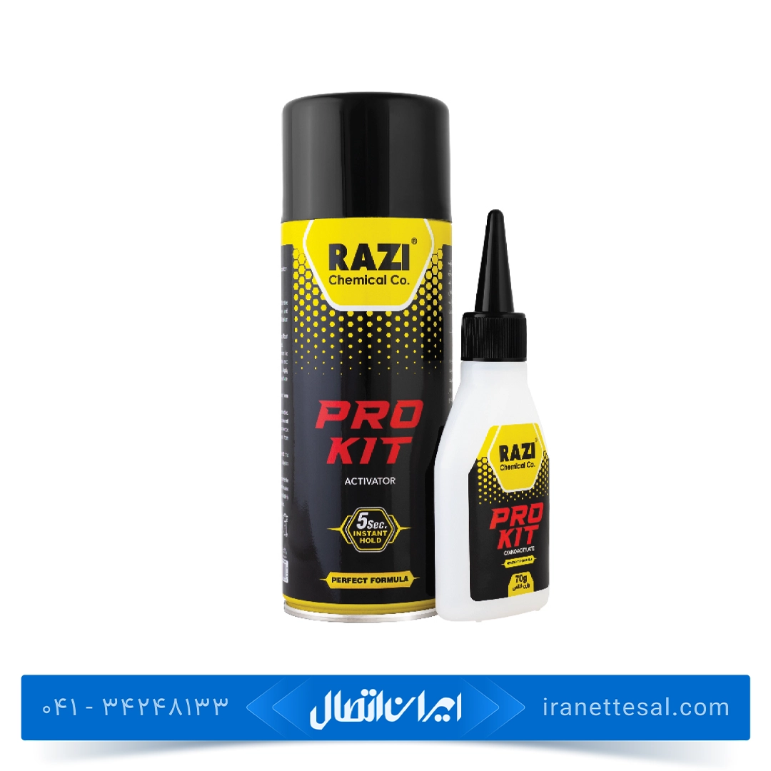 چسب 123 رازی مدل ProKit حجم 400 میلی لیتر