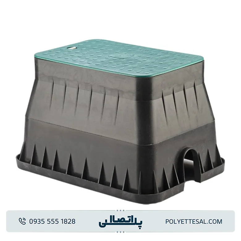 محفظه شیر و کنتور (گرد) پلی رود اتصال