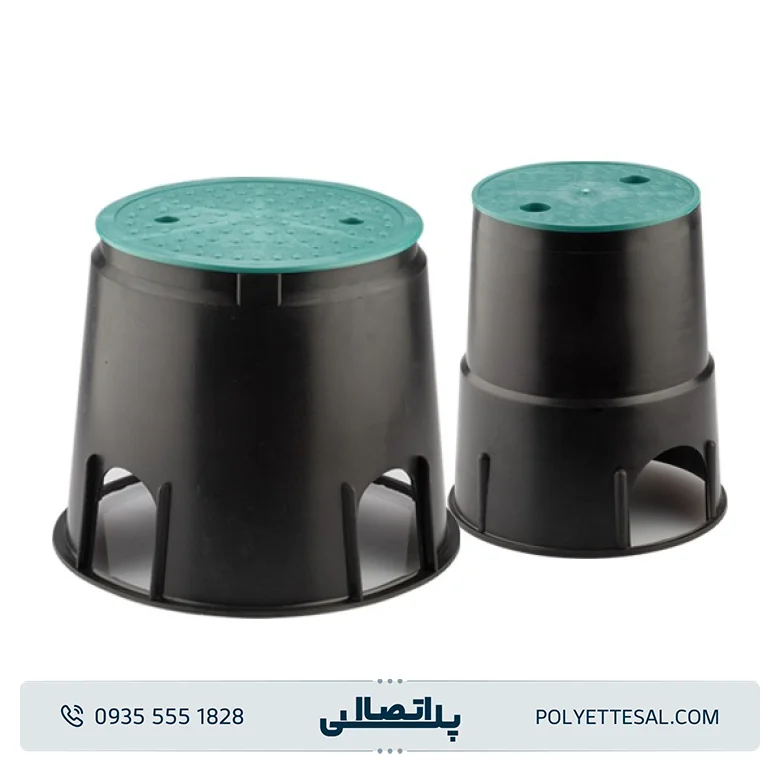 محفظه شیر و کنتور (مستطیل) پلی رود اتصال
